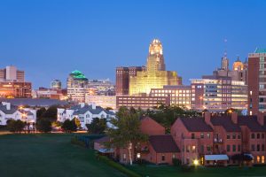 Buffalo skyline